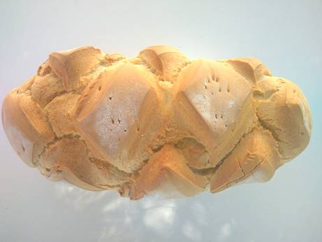 Pan rondeño de la panadería Becerra