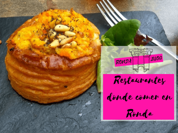 Restaurantes donde comer en Ronda