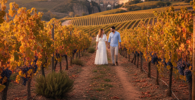 Dormir en una bodega en Ronda