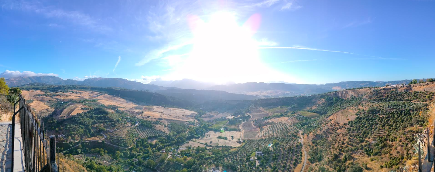 Vistas desde el Hotel Wellness Catalonia Reina Victoria